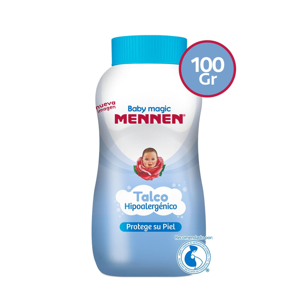 Talco Para Bebés Baby Magic Mennen Azul - 100 G