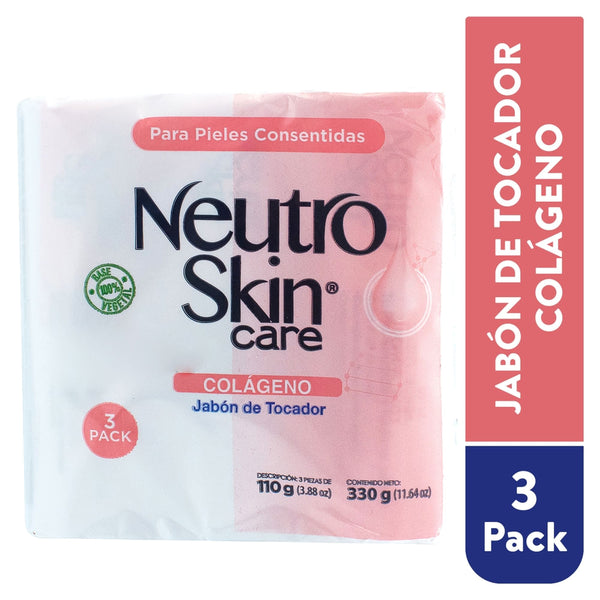 Jabón Neutroskin Con Colageno - 330 G
