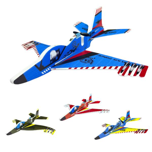 Avion Planeador Varios Estilos A Elegir Azul