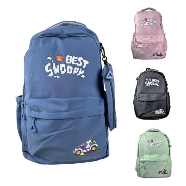 Bolso De Snoopy - Varios Estilos A Elegir Azul