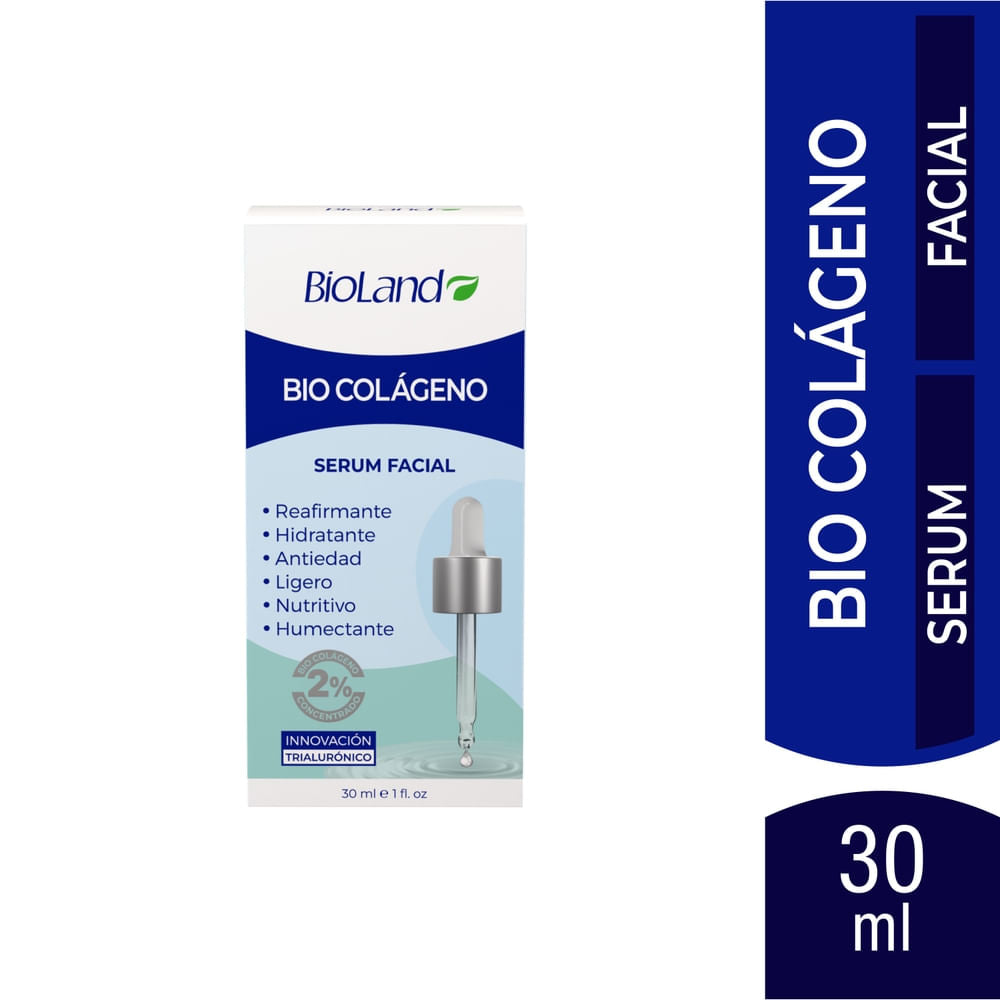 Serum Facial Bioland Bio Colágeno - 30 Ml