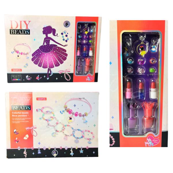 Set De Abalorios Y Belleza Infantil
