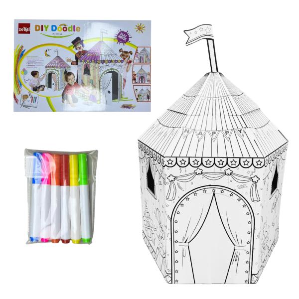 Carpa De Circo De Carton Para Niños