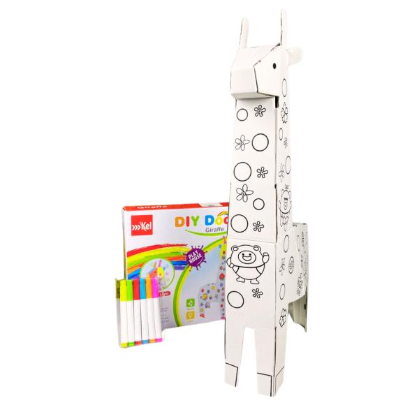 Jirafa De Carton Para Niños