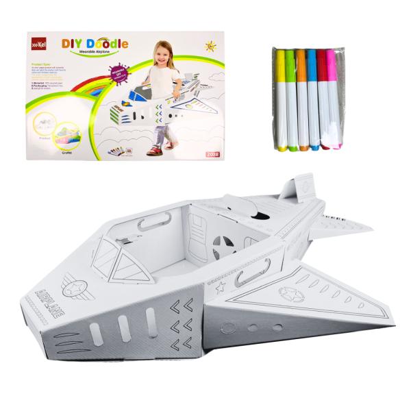 Avion De Carton Para Niños