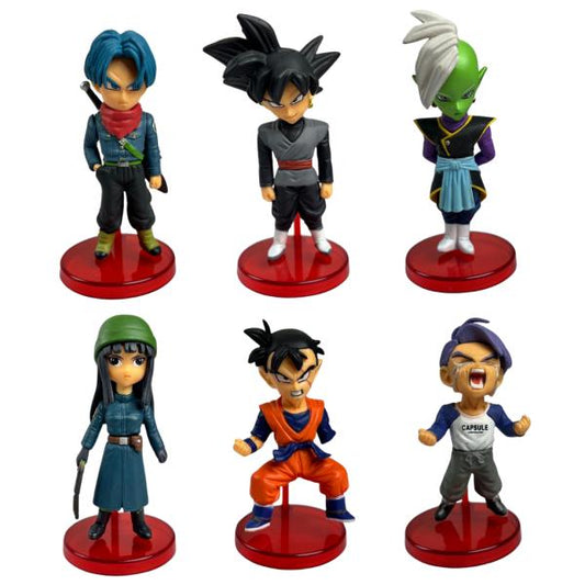 🎎 Figura Individual Dragon Ball – 6 Personajes, 8 cm