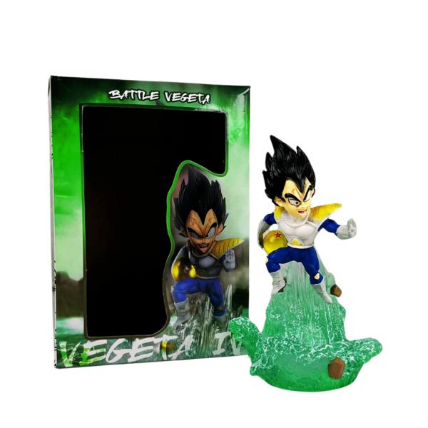 ⚔️ Figura de Vegeta – Dragon Ball Z, 12 cm, Edición Batalla