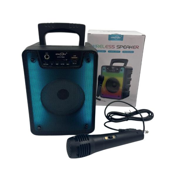 Bocinas Parlante Bluetooth Kts Gts-1868 Negro