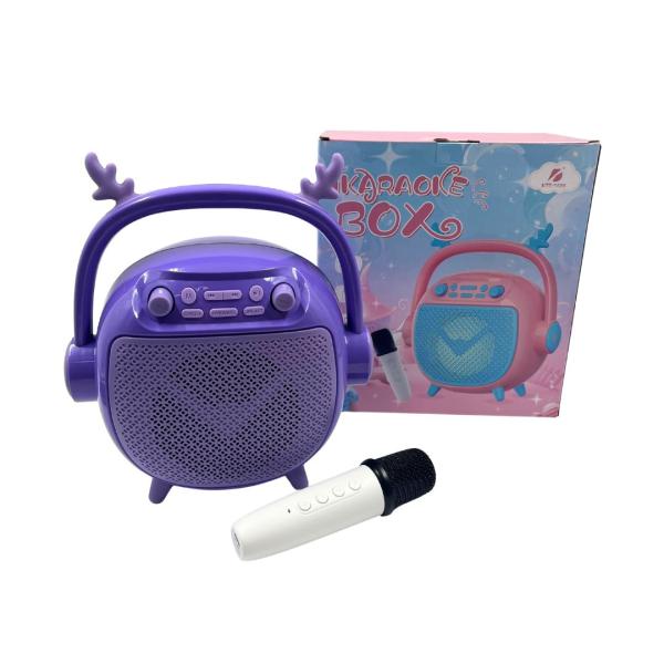 Bocinas Parlante Bluetooth Kts-1686 Morado