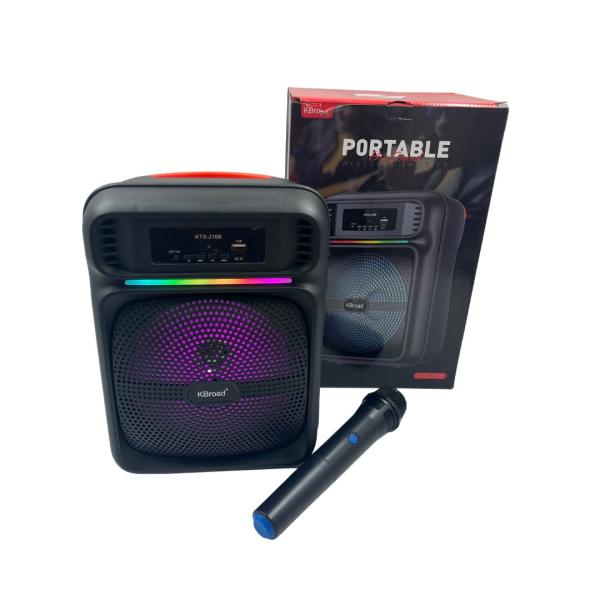 Bocinas Parlante Bluetooth Kts-2168 Negro