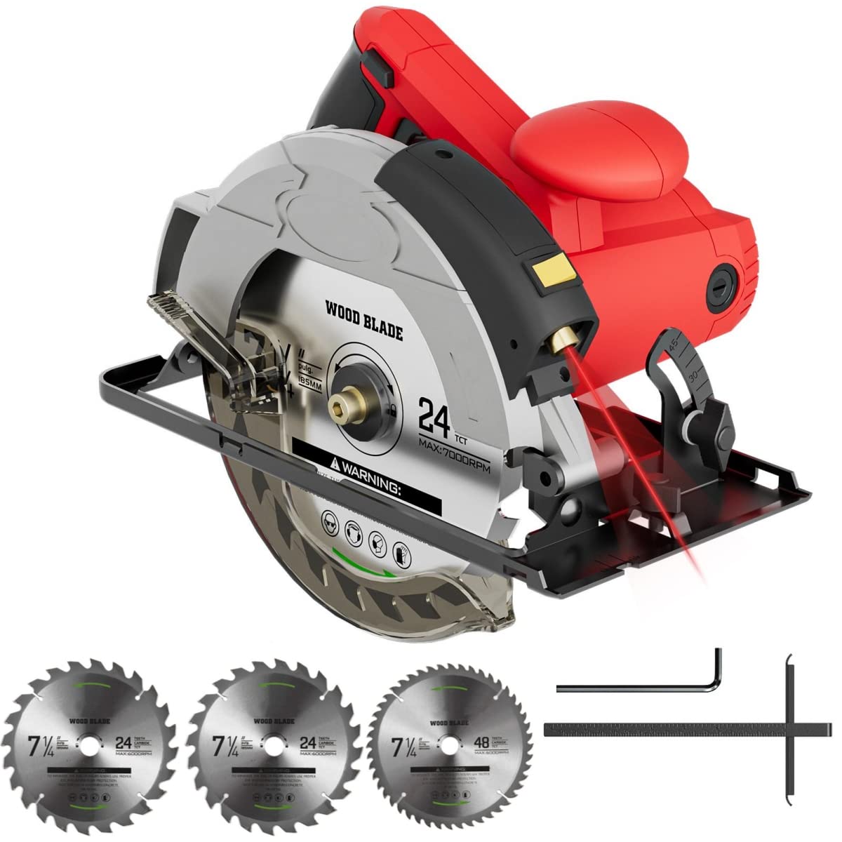Sierra Circular Eléctrica 7-1/4"