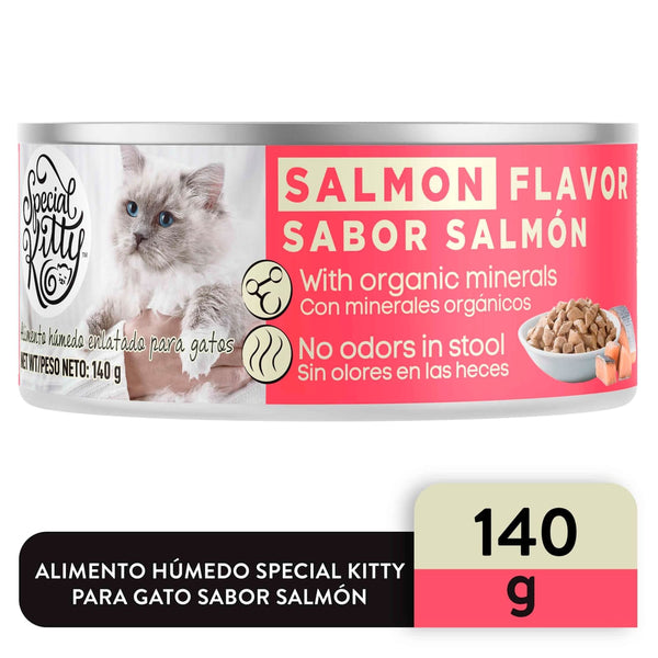Alimento Special Kitty Gato Sabor Salmon -140 G