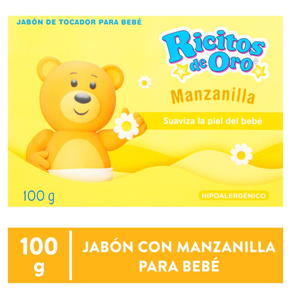 Jabón Para Bebé Ricitos De Oro Manzanilla - 100 G