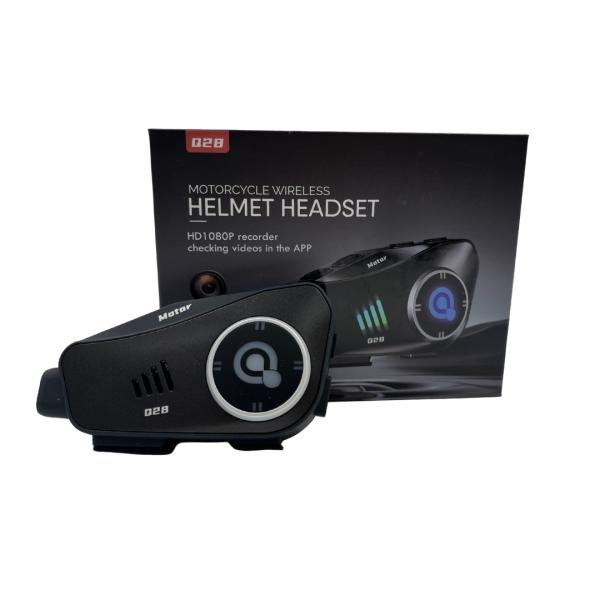 INTERCOMUNICADOR PARA CASCO DE MOTO Q28 NEGRO