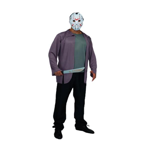 Disfraz De Jason Para Adulto - Viernes 13 One Size One Size