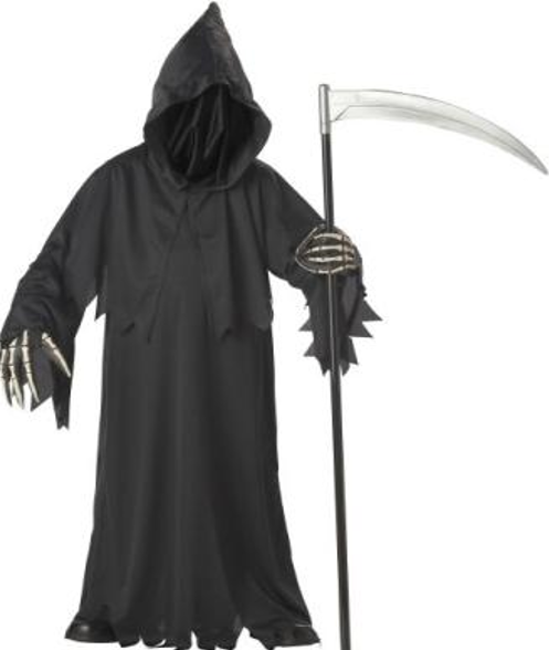 Disfraz de la Muerte (Grim Reaper) para Adulto | Capa, Capucha y Guantes