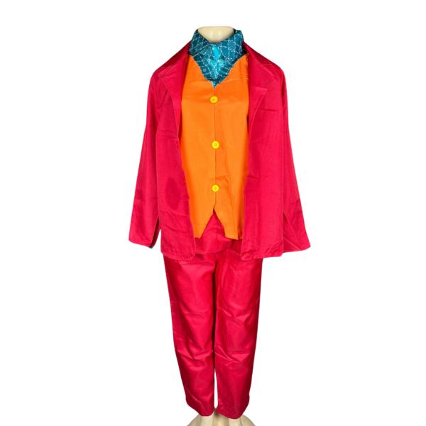 Disfraz Del Joker Traje Rojo Para Adulto L L
