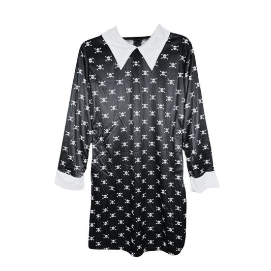 Disfraz Clásico de Merlina (Wednesday Addams) para Adulto