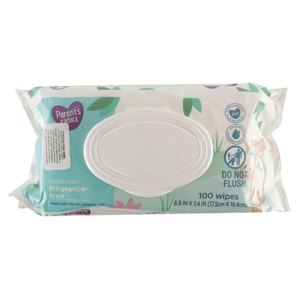Toallitas Húmedas Parent´s Choice Sin Fragancia 3 Pack - 300 Uds