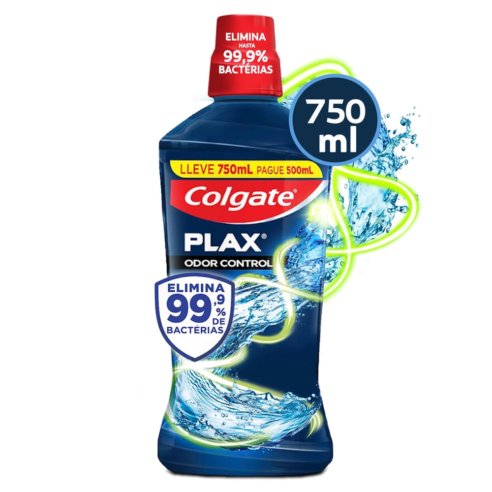 Enjuague Bucal Colgate Plax Odor Control 750 Ml
