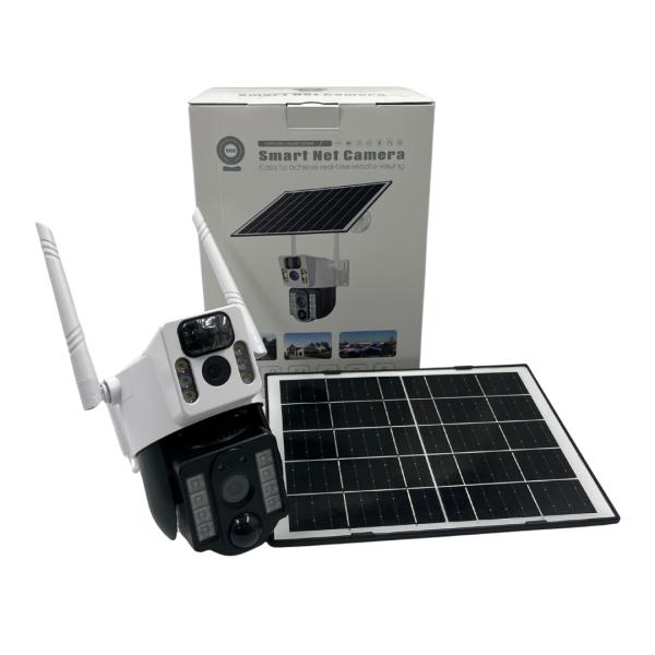 Camara Vigilancia Vsc03-W Con Panel Solar