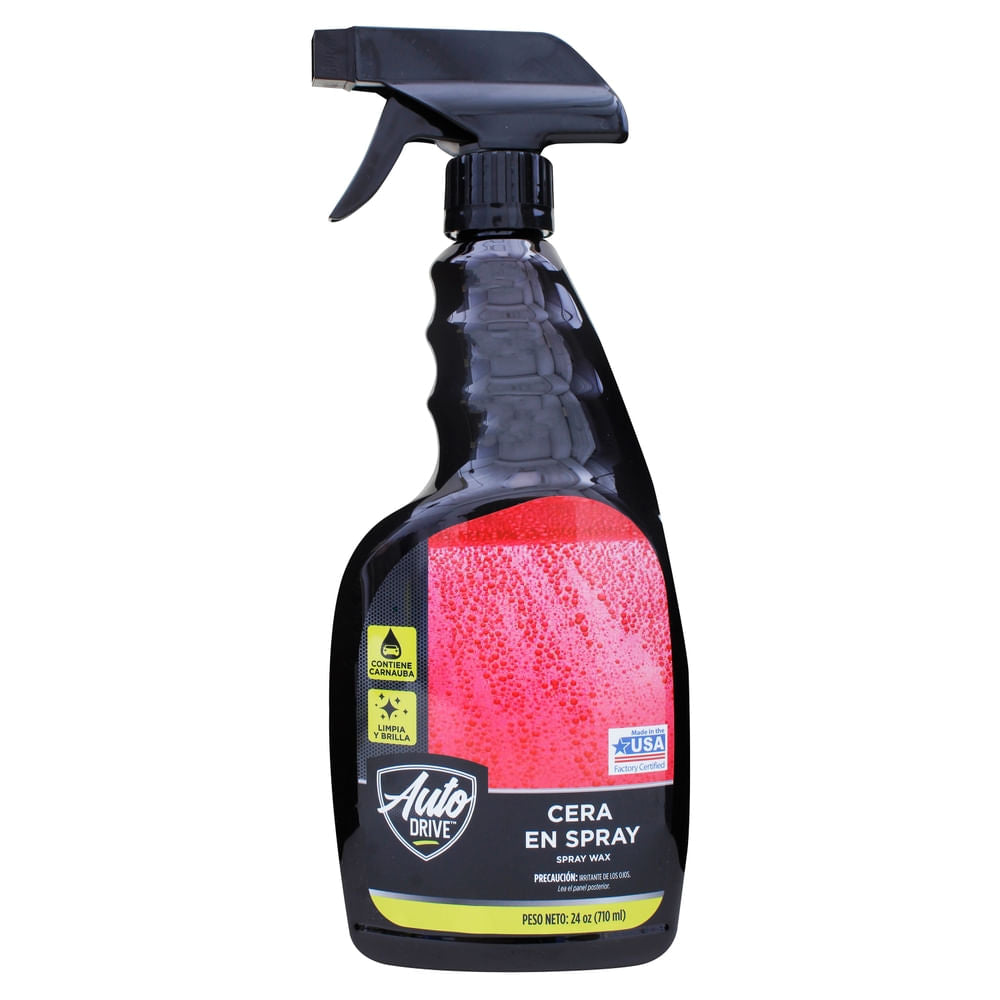 Cera Para Carro Auto Drive, Spray -710 Ml