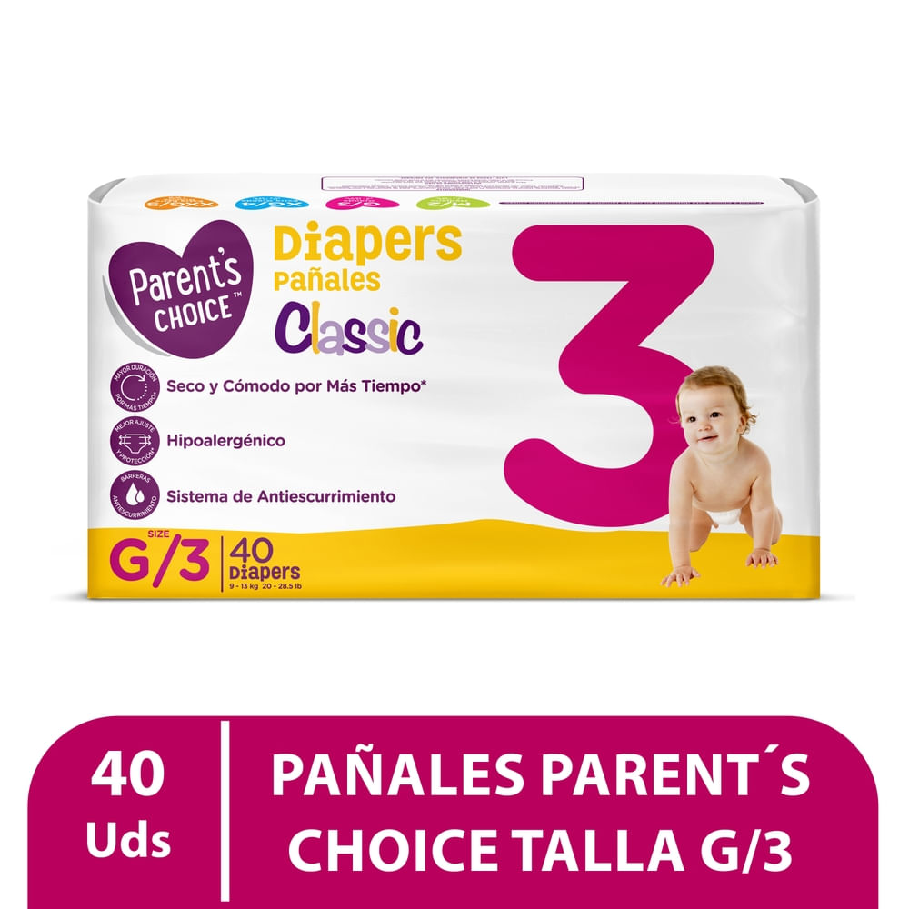 Pañales Parent's Choice Classic