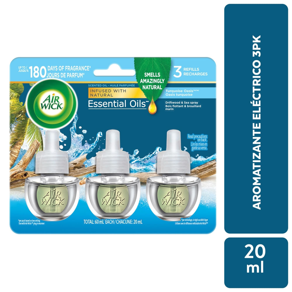 Repuesto Air Wick Aroma Turquoise Oasis - 3 Uds