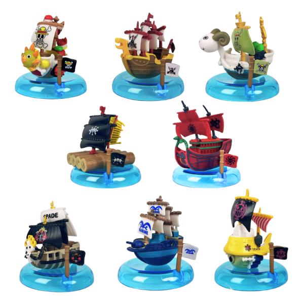 Set De Barcos De One Piece En Bolsa