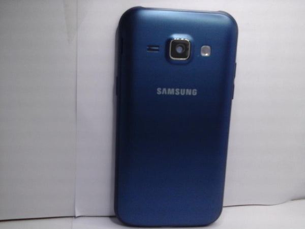 Tapa Samsung Galaxy J1 J100 Azul Con Marco