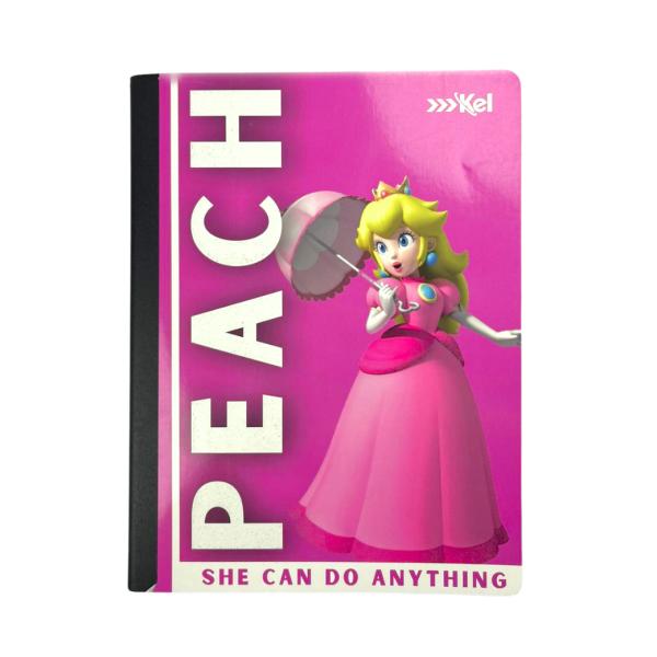 Cuaderno Cosido De Peach - Mario Bros