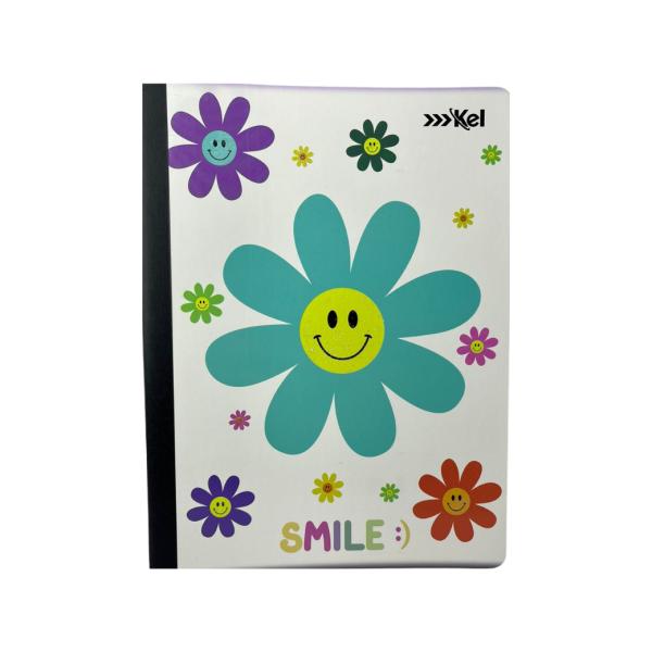 Cuaderno Cosido De Margaritas