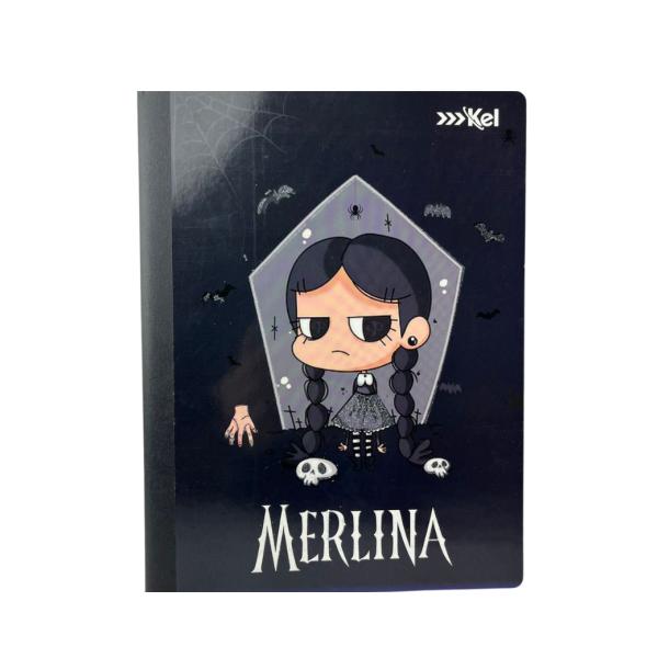 Cuaderno Cosido De Merlina