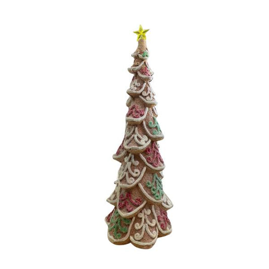 Decoración Árbol de Navidad de Galleta Cerámica (54cm)