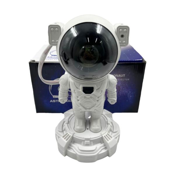 Proyector Astronauta Con Base Blanca  Mdhl