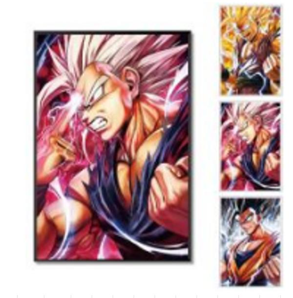 🌀 Póster Holográfico Dragon Ball