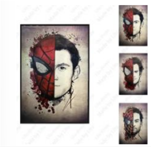 Poster Holográfico De Spiderman No Way Home- Marvel
