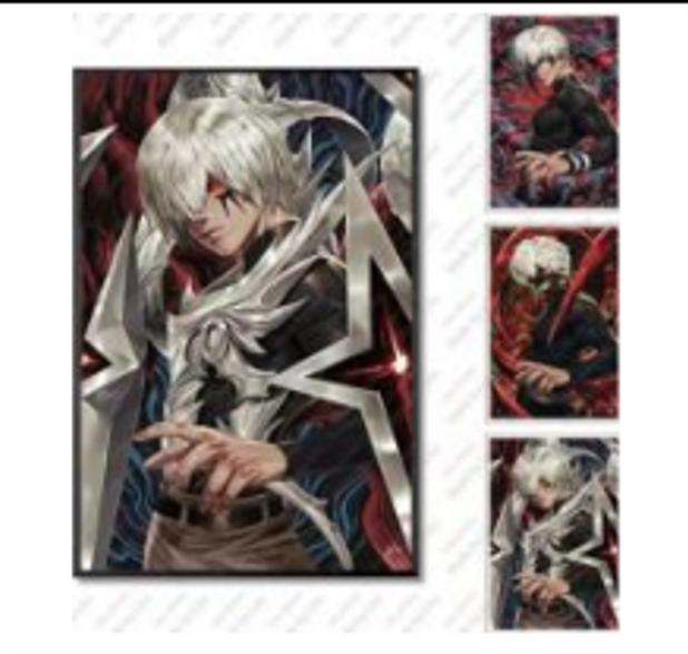 Poster Holográfico De Kaneki - Tokyo Ghoul