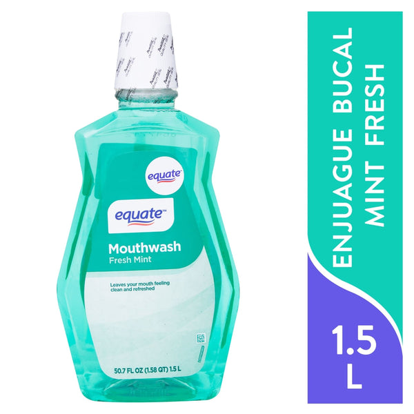 Enjuague Bucal Equate Mint Fresh - 1500 Ml