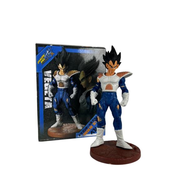 🛡️ Figura de Vegeta – Dragon Ball Z, 19 cm, Edición Clásica en Caja
