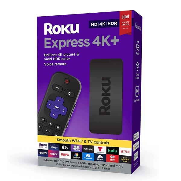 Dispositivo Streaming Roku Express 4K + 3941R