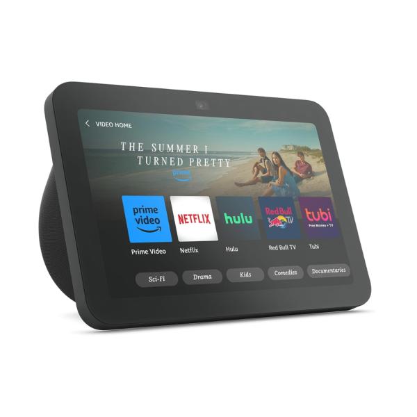 Parlante Inteligente Echo Show 8 3Rd Generacion Amazon Negra