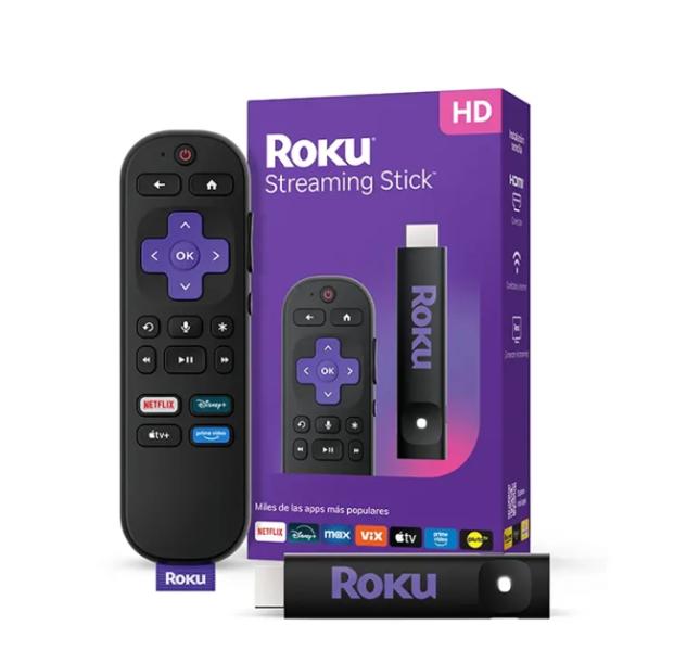 Dispositivo Streaming Roku Stick Hd 3840Rw