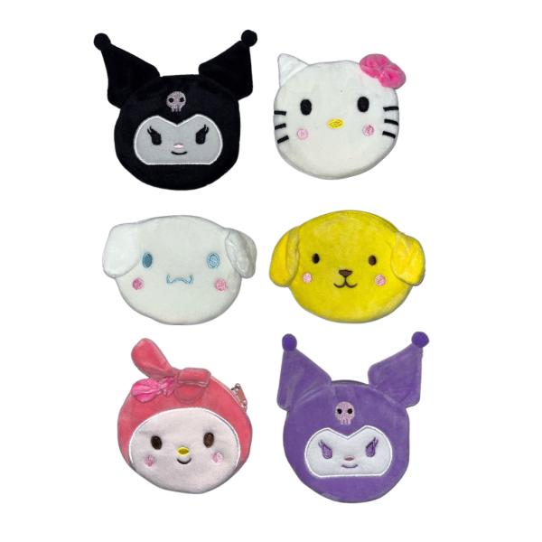 Monedero De Felpa De Hello Kitty Y Sus Amigos Varios Estilos A Elegir
