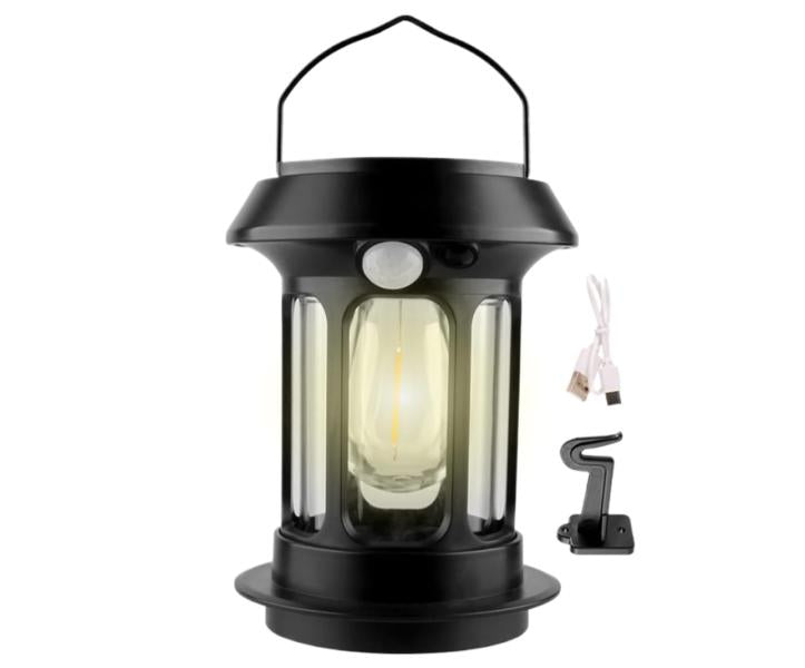 Lampara Solar Portatil 5808 Negro