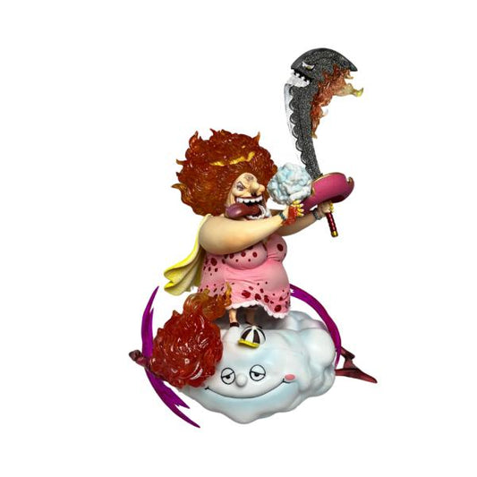 Figura de Big Mom con Napoleon y Zeus