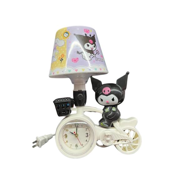 Lámpara Con Reloj De Kuromi
