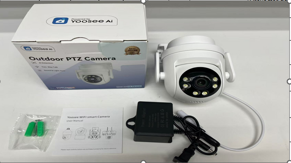 Cámara PTZ Wifi Exterior Yoosee AI CON Visión Nocturna YY-Q81