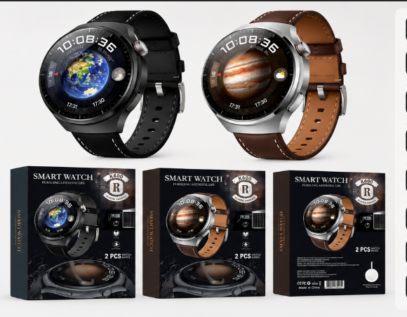 Smartwatch Deportivo Multifunción Modelo K600 Negro