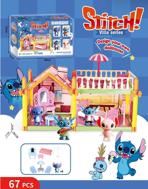 Casa De Muñecas De Stitch (Diorama)